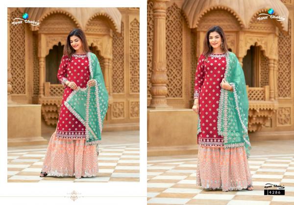 Your Choice Fashion Fancy Wear Georgette Salwar Kameez